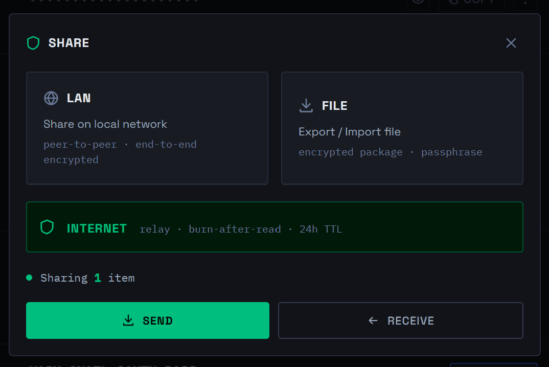 CryptEnv — detalle